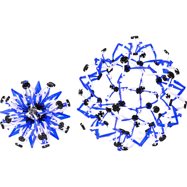 Expandable Plastic Ball Toy Stress Relief Magic Telescopic Ball for Children  Adults 2