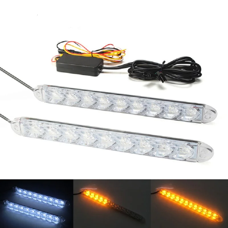 Car-DRL-Turn-Signal-Waterproof-Lights-Styling-White-Amber-LED-Knight-Rider-Strip-Light-Arrow-Flasher.jpg_640x640
