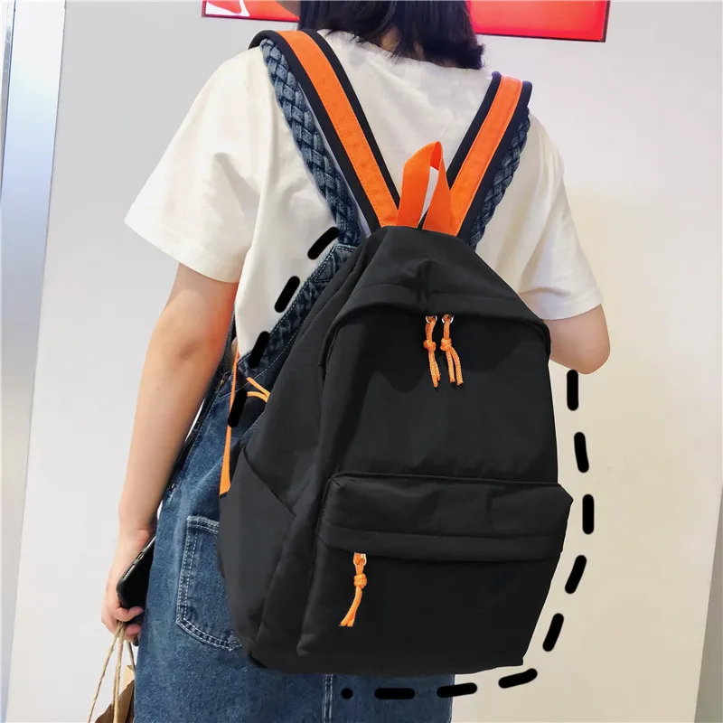 

2019 Summer Lightweight School Bag Women's Korean-style Ulzzang High School Japanese-style INS-Style Simple Campus College Stude