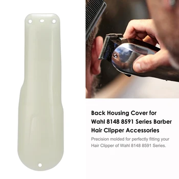 

Back Housing Cover DIY Transparent Fluorescent Luminous Lid Case for Wahl 8148 8591 Series Barber Hair Clipper Accessories