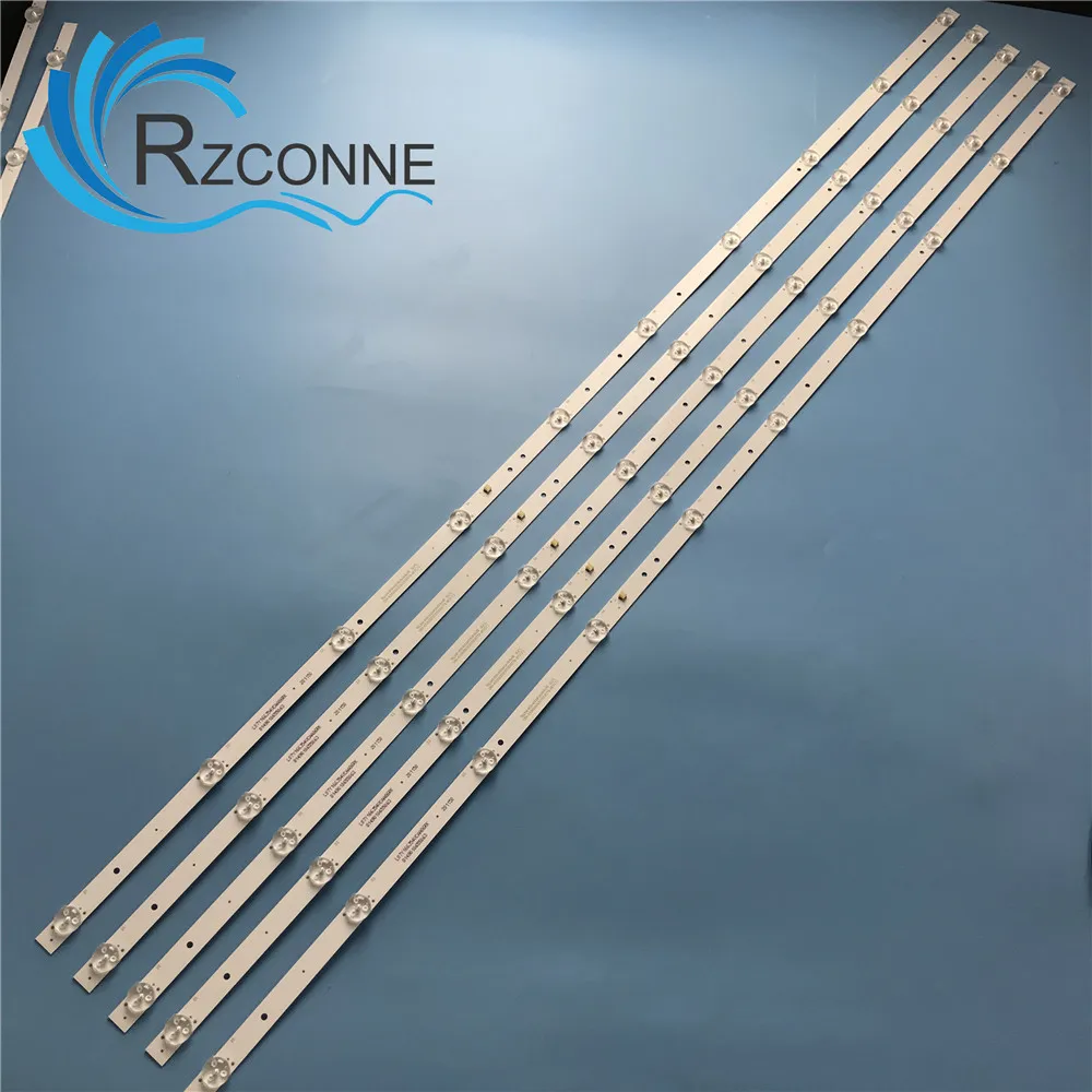 Tira de Retroiluminação Led para Zx55zc332m10a0a4 K55emc3030t0510r64k Jl.d550a1330114es-m Tvb55r4pr004 K55emc303030t0510r64k Lâmpada 10