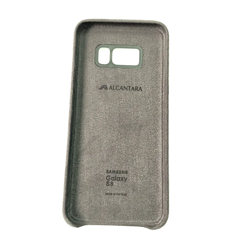 Для samsung Galaxy S8/S8 Plus замшевый кожаный чехол против отпечатков пальцев защитный чехол для samsung S8 роскошный