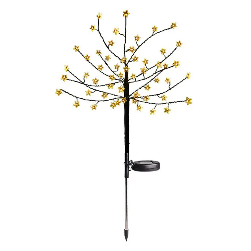Solar Branch Tree Lights Solar Powered Outdoor Star Tree Lights Waterproof Star Tree Branch