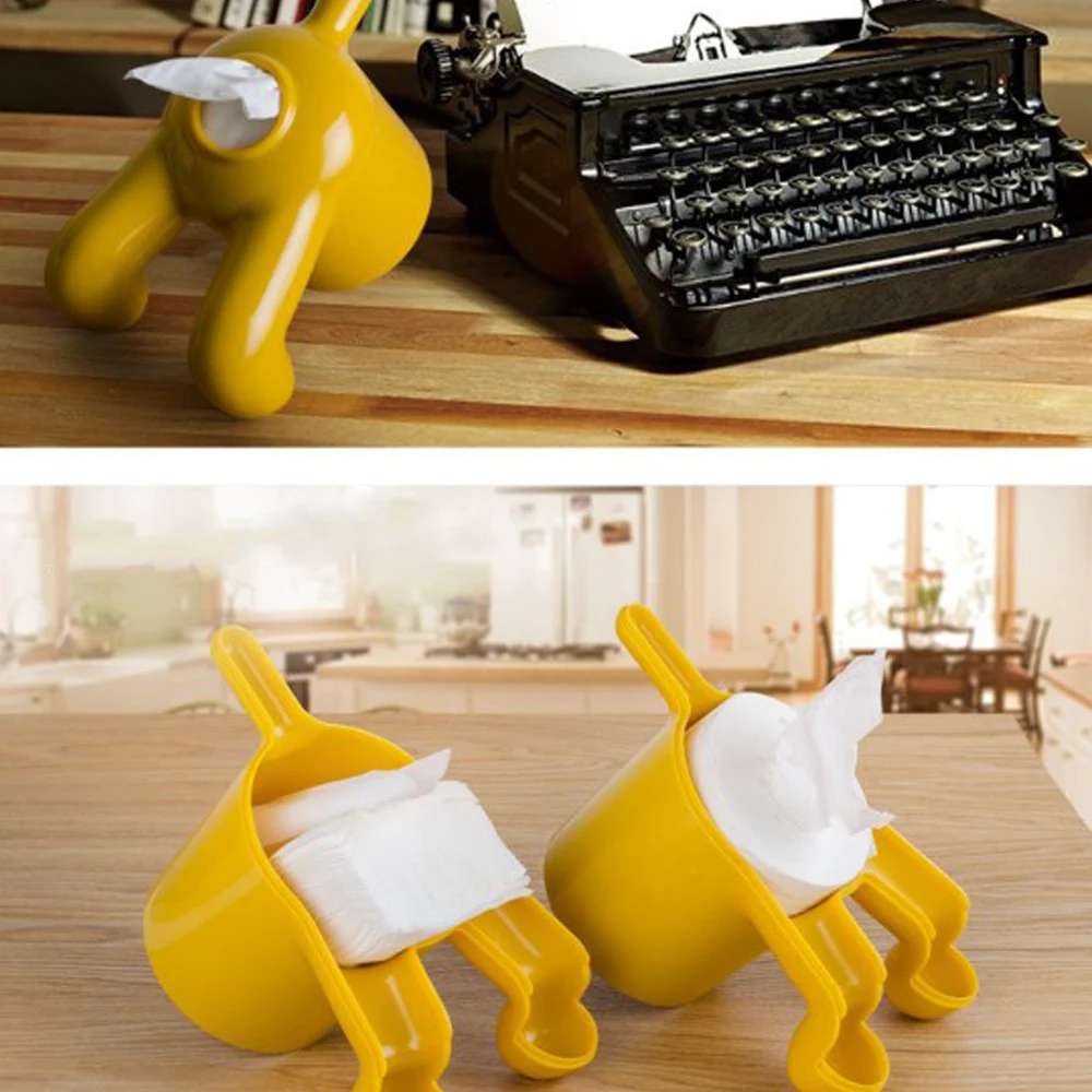 Puppy PP Tissue Box ванная комната туалет без следа непромокаемое полотенце откачки бесплатно пробивая съемные наклейки полотенце для хранения домашних запасов