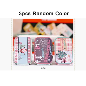 

3pcs Candy Box Creative Pack Case Candy Box For Party Christmas Birthday Packaging Paper Bags Event Xmas Party Supplies