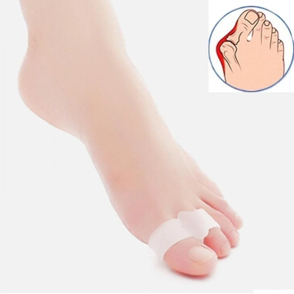 Corrector Pain Relief Stretchers Bunion Toe Separators Gel Straighteners 2 Holes Corrector Pain Relief Stretchers Bunion Toe Separators Gel Straighteners 2 Holes