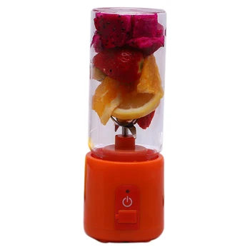 

480Ml Mixer Usb Charging Mode Portable Small Juicer Household Mixer Fruit Blender Juice Machine Smoothie Machine