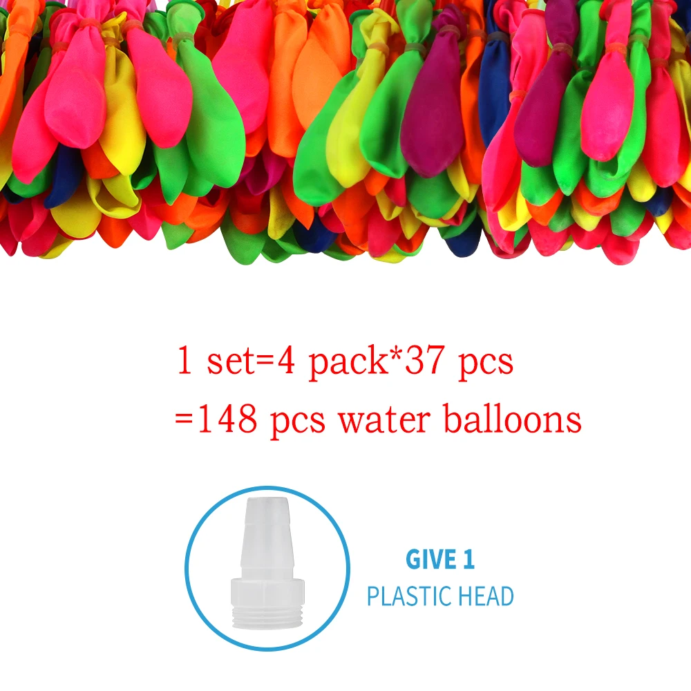 148 PCS Rubber Water Balloons Waterballonnen Water Game Party Outdoor Toys Ball Toys for Children|Water Balloons| AliExpress