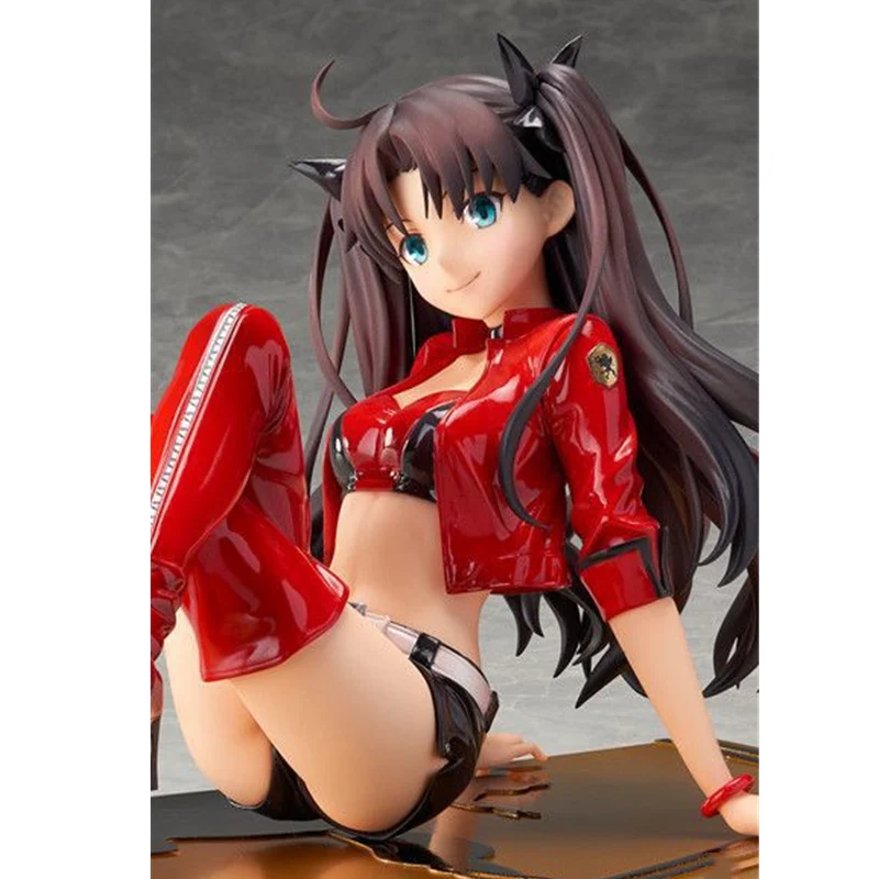 12 см аниме Fate Stay Night фигурки Rin Tohsaka Тип Moon Racing Ver. 1/7 масштаб окрашенная фигурка Коллекционная модель игрушки