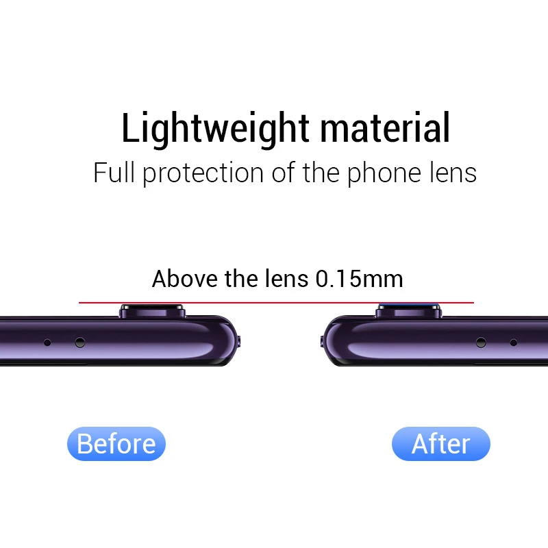 99D задняя линза из закаленного стекла для Xiaomi Redmi 7 7A 6 6A S2 5 Plus Note 7 5 6 Pro Защитная пленка для экрана камеры