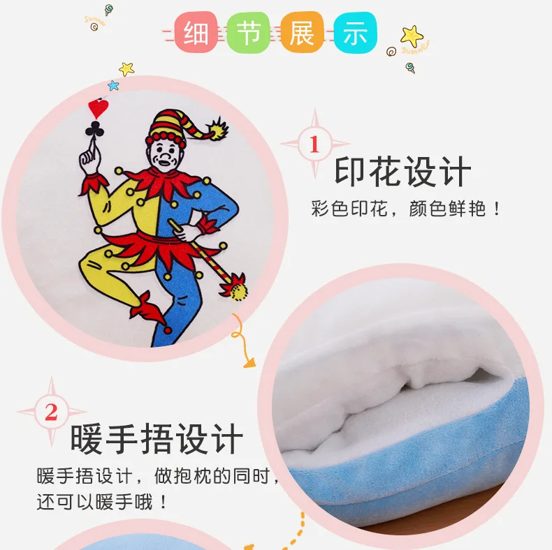 Новая модель игральных карт, теплая подушка для рук, Офисная плюшевая подушка, подушка для спины, Подушка для сна, подушка для рук, для студентов