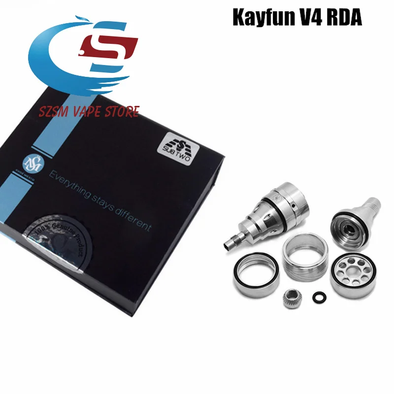 

Kayfun v4 rta atomizer Airflow Controle VS Kayfun V5 Electronic Cigarette vape mod vs Taifun gtr rta vaporizer tank