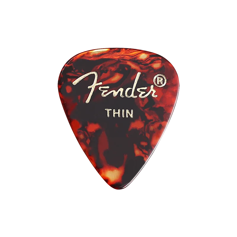 B Thin 0.46mm Fender 1 шт. классический медиатор целлюлоидная гитара pick s конфетти акустическая электрическая гладкая гитарная медиатор аксессуары гитарные части - Цвет: B Thin 0.46mm