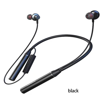

5.0 Bluetooth Earphone Sports Neckband Magnetic Wireless earphones Stereo Earbuds Music Metal Headphones With Mic For All Phones