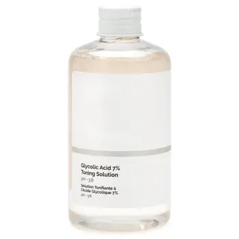 

Glycolic Acid 7% Toning Solution is a water-based toner with glycolic acid and botanical extracts ORDINARY