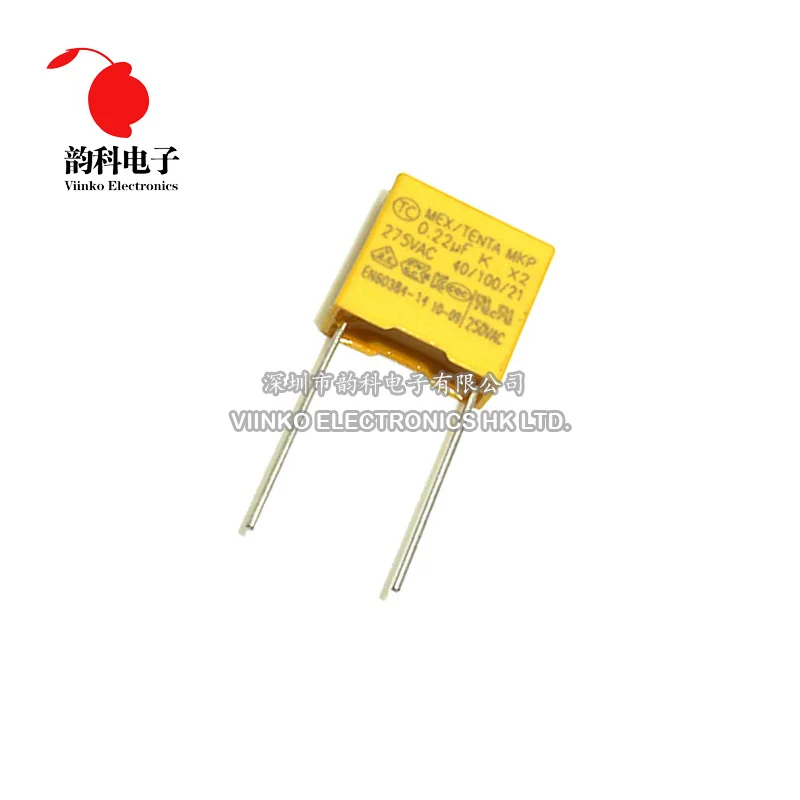Защитный конденсатор X2 10 шт. мм 275VAC 275 В 0 01 мкФ 022 033 047 15 22 33 47 полипропиленовая