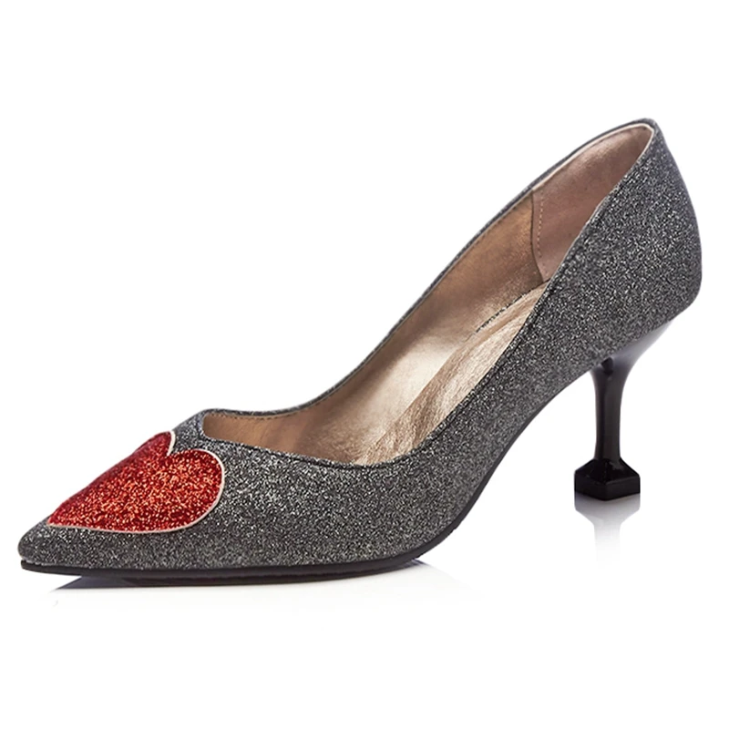 Женские туфли лодочки с острым носком на высоком каблуке размеры 15 48|pumps pointed
