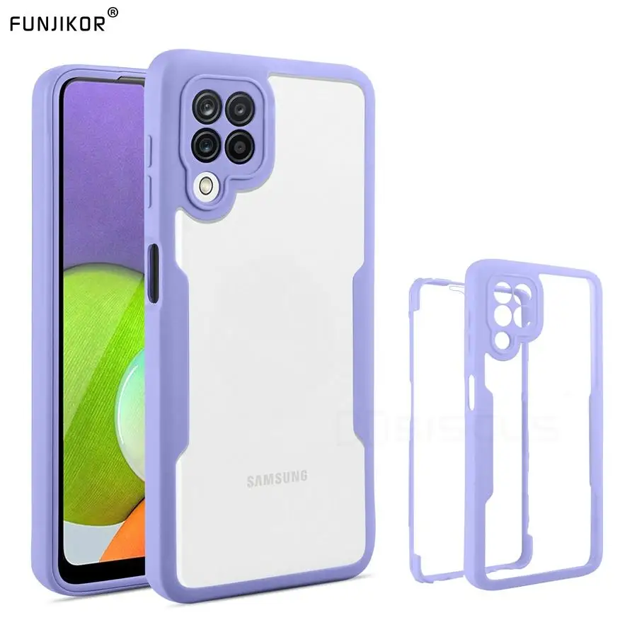 Двойной противоударный чехол для Samsung Galaxy A52S A22S 5G A51 A71 A 51 71 A13 M22 A10S A20S на весь