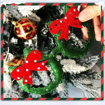 

Holiday Party Glasses + 3pcs Hair Clip Sequin Headwear Accessories Sets Toddler Baby Girl Cartoon Christmas for Kids Children