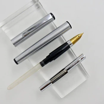 

Old Stock Hero 345 Steel Fountain Pen Ink Pen Fine Nib 1998S Stock Stationery Office school supplies