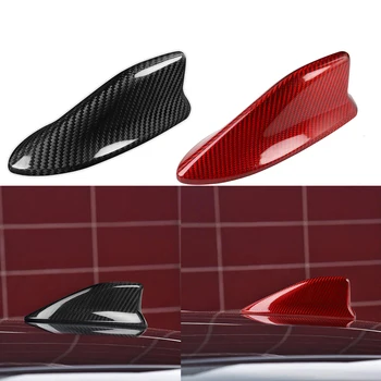 

Shark Fin Antenna Trim Carbon Fiber Car Styling Roof Cover Outdoor Parts Personal Car Accessories for Subaru BRZ 14-19
