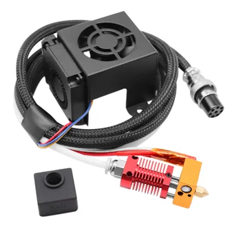 

3D Full Assembled Extruder Kits With 2PCS Fans Fan Cover Air Connections Nozzle Kits for CR-10 Series 3D Printer Parts