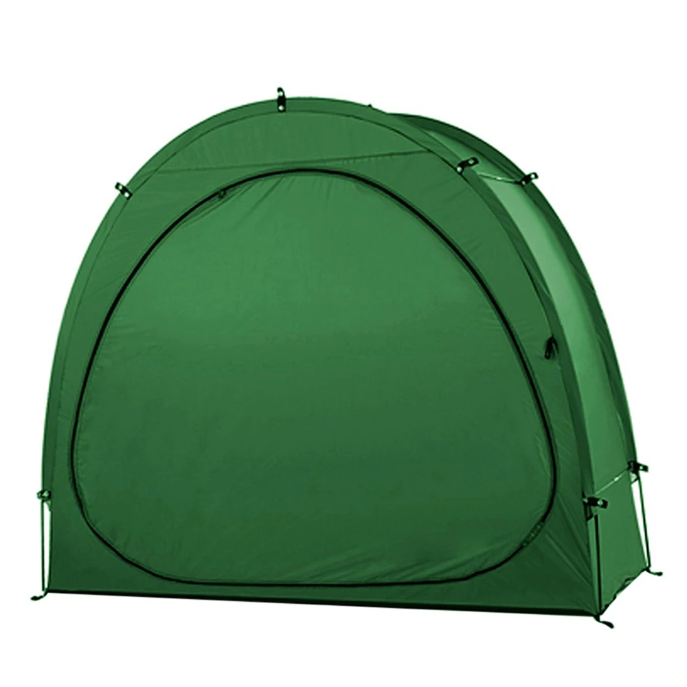 Палатка для кемпинга, уличный навес для защиты от солнца, велосипедная палатка, навес для хранения велосипедов 190 T, навес для хранения велосипедов с окном, дизайн для кемпинга на открытом воздухе