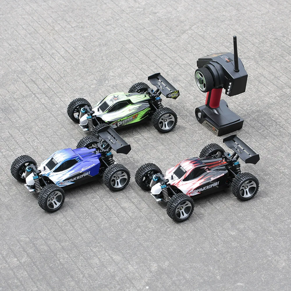 Wltoys A959 A B RC автомобиль 1/18 Масштаб 2 4 г 4WD Электрический RTR внедорожник Buggy игрушка