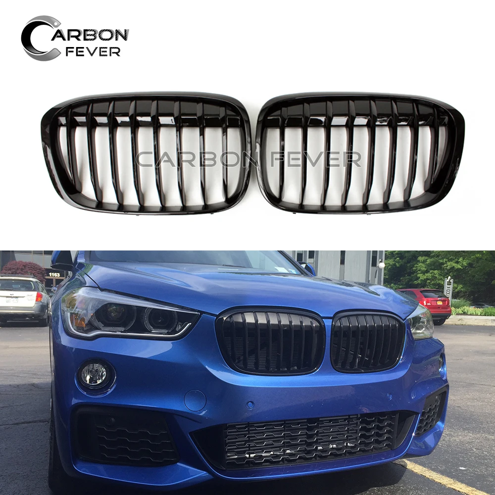 X1 F48 Замена переднего бампера почек решетка сетки для BMW 5-Door Wagon 2016 + | Автомобили и