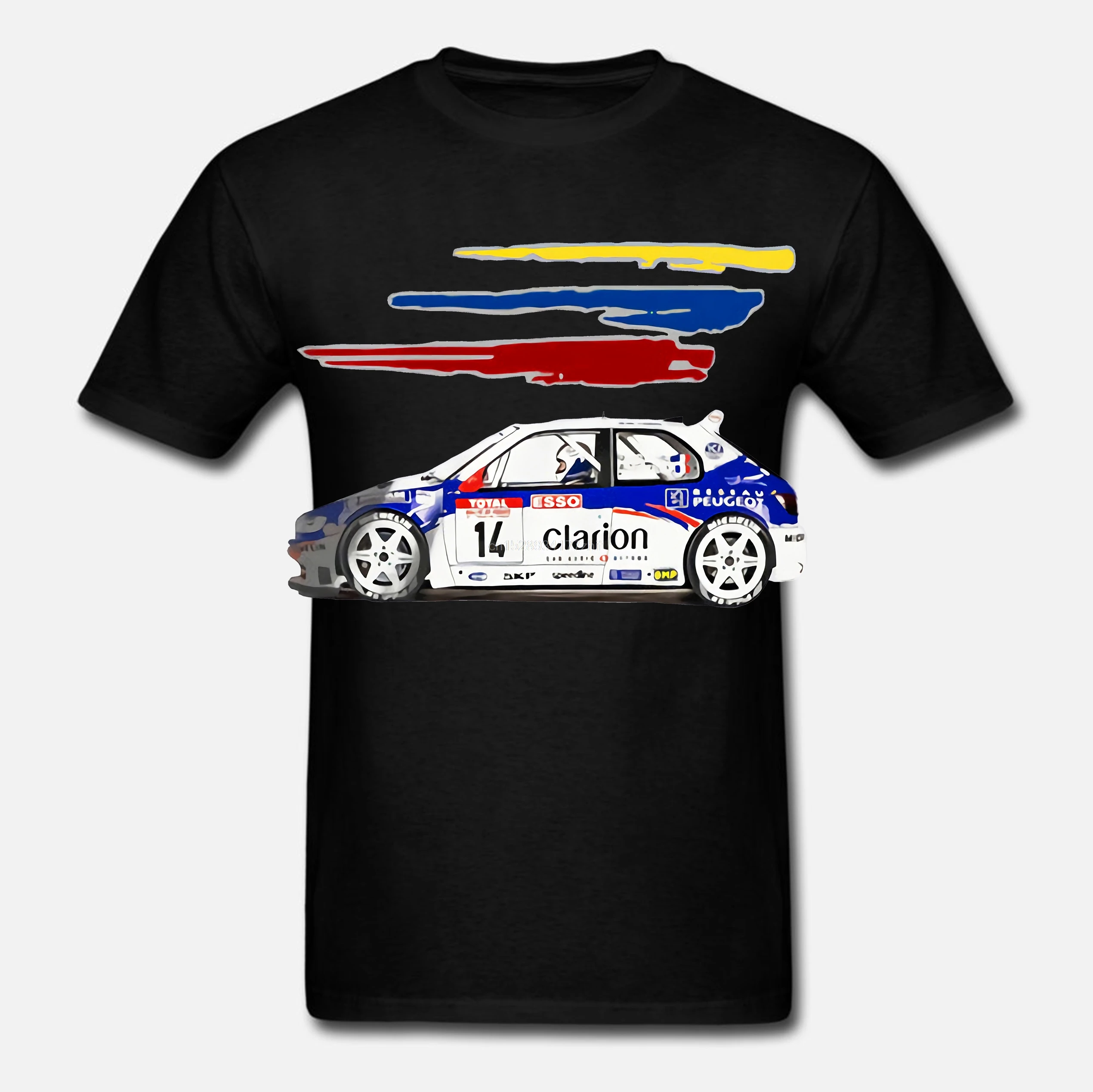 Men T shirt Fashion Design Cool Man Peugeot 306 Maxi Kit Car F2 Super 2000 Rally Wrc Soft Cotton Graphic Tee women | Мужская одежда