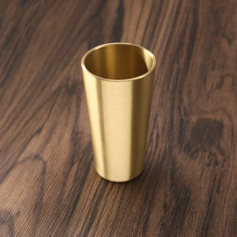 20 шт/лот латунные Чехлы для ног шкафа чашки для стула мебель протекторы для туб Торцевая чашка