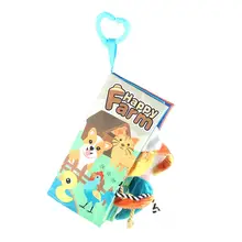 Livres en tissu doux pour bébés, jouets d'éducation précoce pour bébés, tout petits, enfants, ensemble d'animaux, parfait pour réception cadeau