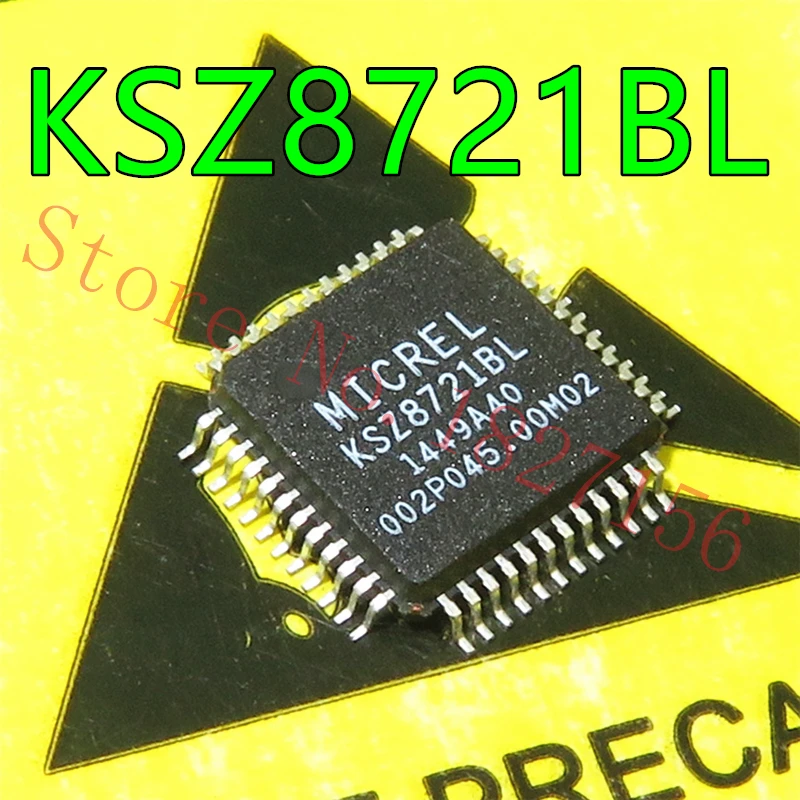 KSZ8721 KSZ8721BL KS8721BL QFP48 3.3V Single Power Supply 10/100BASE-TX/FX MII Physical Layer Transceiver | Электронные