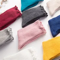 Solid Knee Socks for Girls Striped Kids Long Socks Winter Warm Children's Socks for Boys Suitable for 1 2 3 4 5 6 7 8 9 10 Years 3
