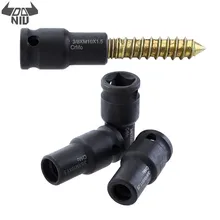 DANIU гнездо адаптера 6 мм/8 мм/10 мм гнездо держатель 3/8 дюймов квадратный драйвер болт драйвер для вешалки болты инструменты для резьбы