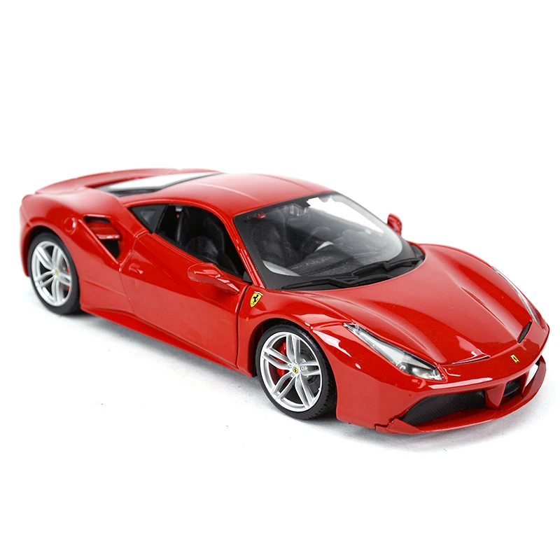 Bburago 1:24 Ferrari 488 GTB спортивный автомобиль статические литые транспортные средства