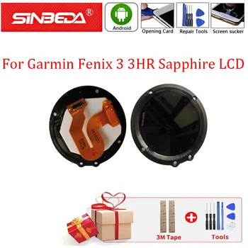 

Replacement LCD Screen Display Repair Parts For Garmin Fenix 3 3HR Sapphire LCD Display Screen Replace for GARMIN Fenix3 Watch