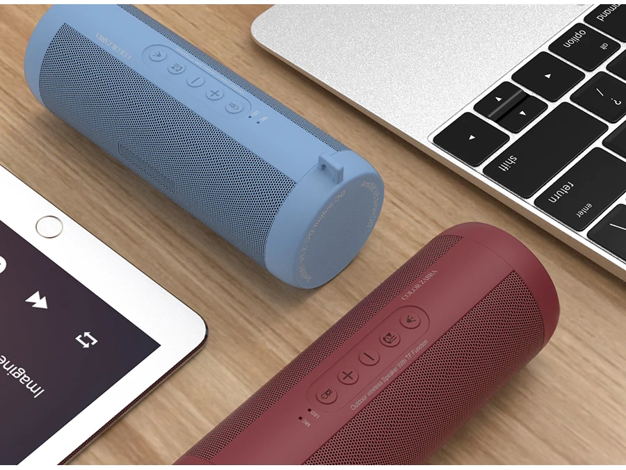 Портативный bluetooth-динамик для улицы, музыкальный бас-динамик, стерео громкий динамик, колонка, поддержка TF карты, fm-радио, Aux, светодиодный, с подсветкой