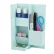 

Paper desktop storage box creative multifunctional student office supplies cosmetics debris storage trumpet macaron blue LST-B01