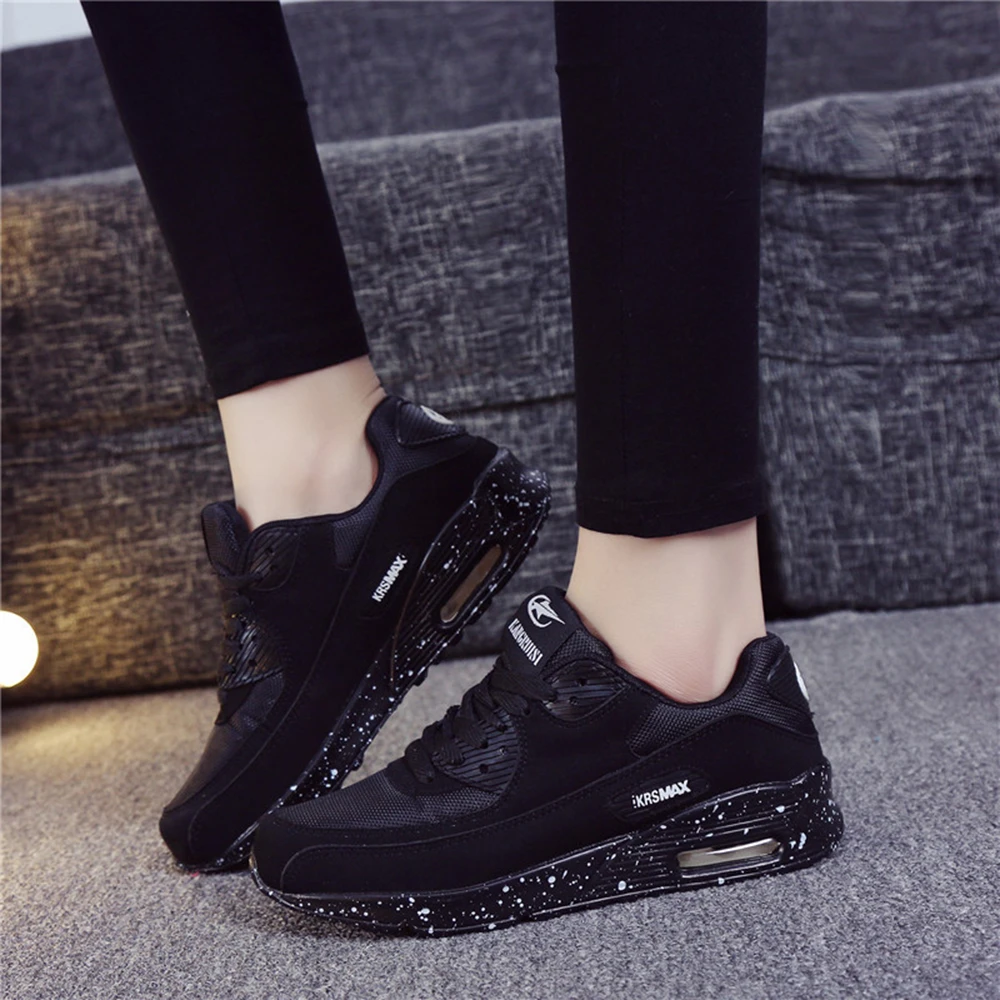 2019 nuevo coreano blanco plataforma Zapatillas Zapatos casuales mujer moda Tenis cesta de negro blanco zapatos de mujer|Zapatos de mujer| - AliExpress