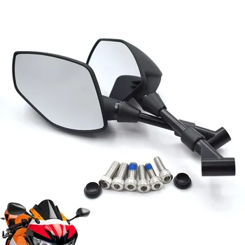 

Universal 8mm 10mm motorcycle black motorcycle rear view mirror For KAWASAKI Z250 Z300 Z750 Z750S Z750R Z800 Z900 Z1000