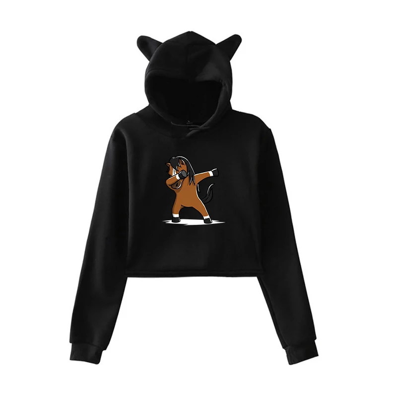 Женские толстовки; сезон весна-осень; пуловер с длинными рукавами; Kleding Vrouwen; женские толстовки с принтом; Прямая поставка; Одежда для девочек - Цвет: Kawaii Hoodie 9