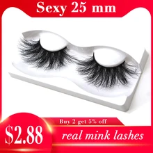 25 мм толстые норковые ресницы 3d норковые ресницы безжалостные мягкие настоящие 25 мм ресницы норковые накладные ресницы удлинитель ресниц полоски