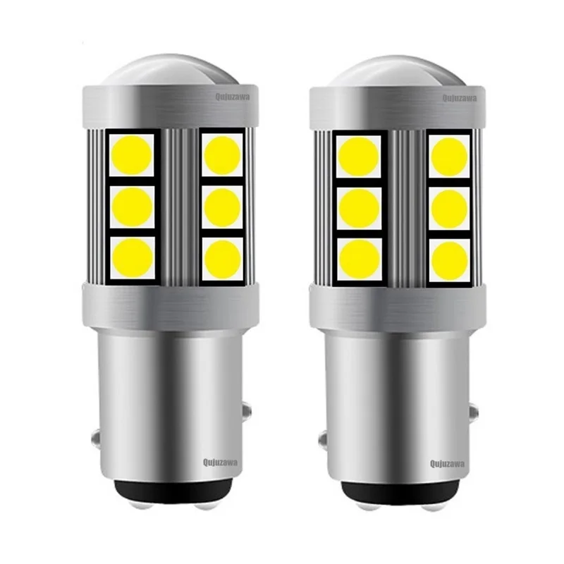 2шт Новый 1157 P21/5 Вт BAY15D высокое качество 3030 светодиодный Автомобильный задний