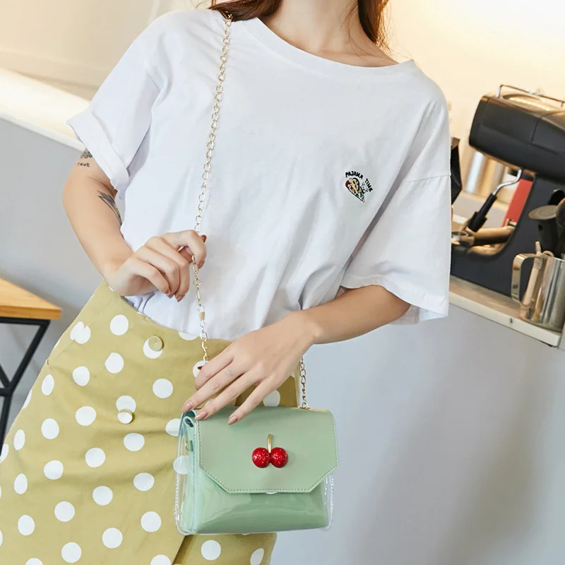 

Online Celebrity Bag Women's 2019 Fashion New Style Strawberry Hipster Literature And Art Fairy Versatile Shoulder Bag with Chai