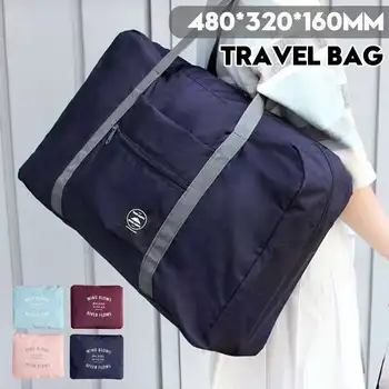 

Oxford Cloth Foldable Travel Bag Unisex Large Capacity Bag Luggage Women Waterproof Handbags Men Gym Sport Travel Bag