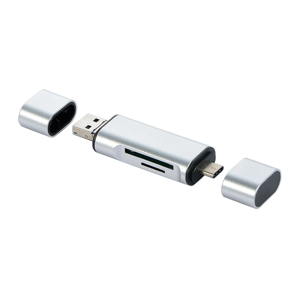 3 в 1 usb type C OTG Micro USB 3,0 TF SD кардридер