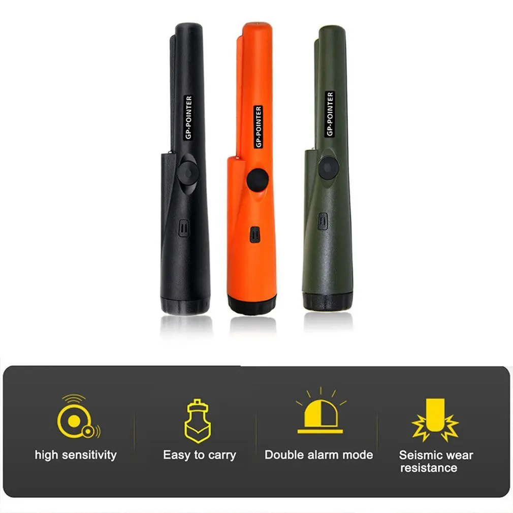 Handheld Security Metal Detector Virbation Pointer High Sensitivity Gold Digger Metal Finder GPOINTER