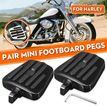 

Pair Motorcycle Mount-Style Wing Style Foot Rests Footboards Footpegs For Harley Davidson 50451-09 50451 09 Universal