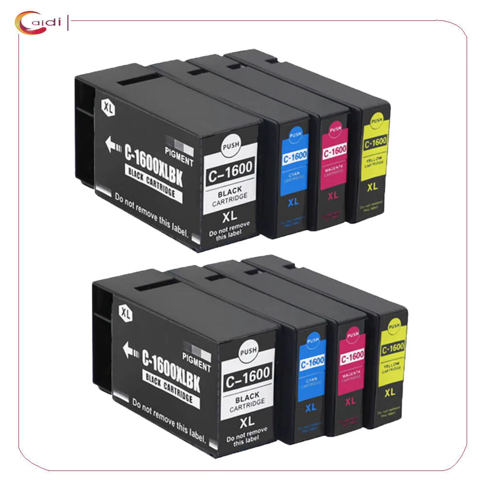 

8 pk Compatible Ink cartridge PGI-1600XL For Canon MAXIFY MB2060 MB2160 MB2360 MB2760 ink cartridge Australian printer